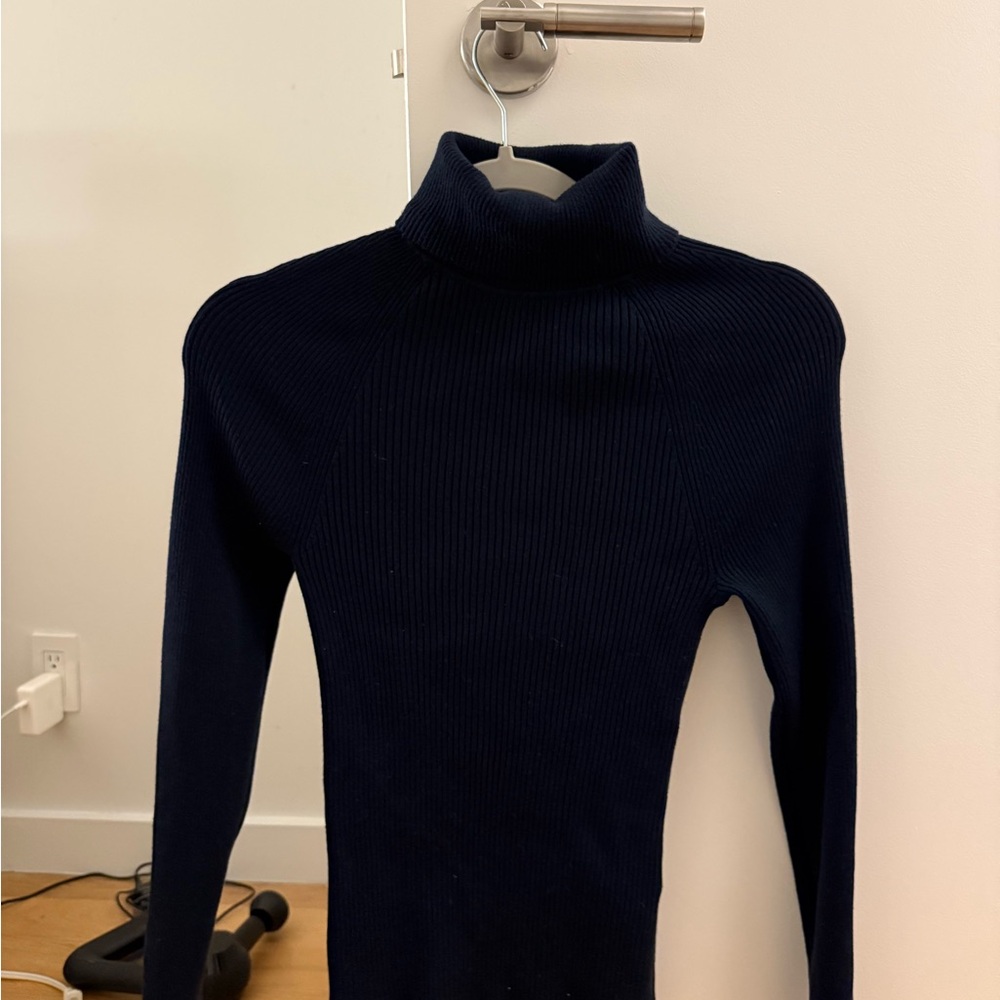 Banana Republic Navy Turtleneck Sweater Size S